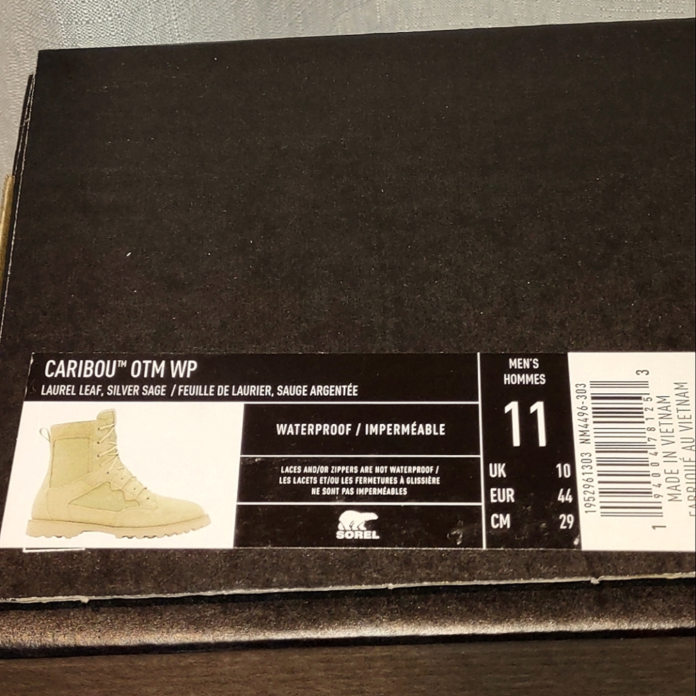 SOREL Caribou™ OTM Waterproof Boots Men's Size 11 - Picture 2 of 10